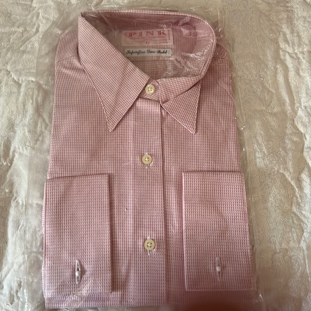 NWT Thomas Pink superfine two fold shirt size 10